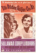 Tills döden skiljer oss åt 1950 poster Viveca Lindfors Margaret Sullivan Wendell Corey Rudolph Maté