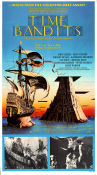 Time Bandits 1981 poster John Cleese Sean Connery Shelley Duvall John Cleese Terry Gilliam Konstaffischer Skepp och båtar