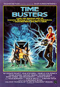 Time Busters 1985 poster John Stockwell Danielle von Zerneck Fisher Stevens Dennis Hopper Jonathan R Betuel