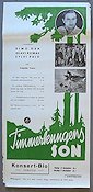 Timmerkungens son 1942 poster Simo Osa Finland