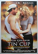 Tin Cup 1996 poster Kevin Costner Rene Russo Don Johnson Ron Shelton Golf