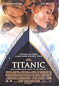 Titanic 1997 poster Leonardo DiCaprio Kate Winslet James Cameron Skepp och båtar
