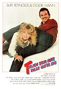 Tjejen som inte ville gifta sig 1983 poster Goldie Hawn Burt Reynolds Jessica Tandy Norman Jewison