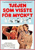 Tjejen som visste för mycket 1978 poster Goldie Hawn Chevy Chase Burgess Meredith Colin Higgins