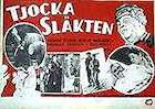 Tjocka släkten 1935 poster Edvard Persson