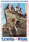 Tjorven och Mysak 1966 poster Maria Johansson Louise Edlind Torsten Lilliecrona Olle Hellbom Hitta mer: Saltkråkan Text: Astrid Lindgren Skepp och båtar Barn