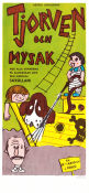 Tjorven och Mysak 1966 poster Maria Johansson Stephen Lindholm Kristina Jämtmark Olle Hellbom Hitta mer: Saltkråkan Text: Astrid Lindgren