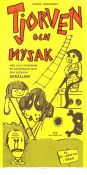 Tjorven och Mysak 1966 poster Maria Johansson Stephen Lindholm Kristina Jämtmark Olle Hellbom Hitta mer: Saltkråkan Text: Astrid Lindgren