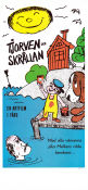 Tjorven och Skrållan 1965 poster Maria Johansson Torsten Lilliecrona Bengt Eklund Louise Edlind Olle Hellbom Hitta mer: Saltkråkan Text: Astrid Lindgren