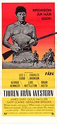 Tjuren från western 1972 poster Charles Bronson Lee J Cobb