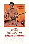 Tjuren från western 1972 poster Charles Bronson Lee J Cobb