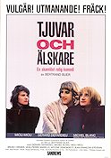 Tjuvar och älskare 1986 poster Gerard Depardieu Michel Blanc Miou-Miou Bertrand Blier