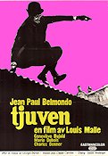 Tjuven 1967 poster Jean-Paul Belmondo Louis Malle