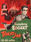 Tokyo Joe 1949 poster Humphrey Bogart Alexander Knox Florence Marly Stuart Heisler Film Noir