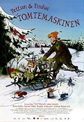 Tomtemaskinen 2005 poster Tord Peterson Mona Seilitz Jörgen Lerdam Hitta mer: Pettson och Findus Affischkonstnär: Sven Nordqvist Animerat