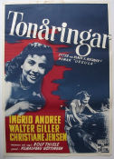 Tonåringar 1953 poster Ingrid Andree Rolf Thiele