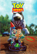 Toy Story 1995 poster Tom Hanks John Lasseter Filmbolag: Pixar