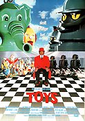 Toys 1992 poster Robin Williams Michael Gambon Joan Cusack Barry Levinson