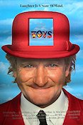 Toys 1992 poster Robin Williams Michael Gambon Joan Cusack Barry Levinson