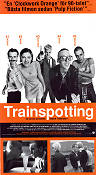 Trainspotting 1996 poster Ewan McGregor Ewen Bremner Jonny Lee Miller Danny Boyle Tåg Kultfilmer