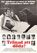 Tränad att döda 1972 poster James Garner Katharine Ross Hal Holbrook James Goldstone Hundar