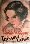 Trånande läppar 1932 poster Elisabeth Bergner Paul Czinner