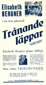 Trånande läppar 1937 poster Elisabeth Bergner Raymond Massey Romney Brent Paul Czinner