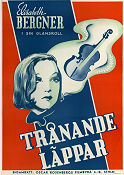 Trånande läppar 1932 poster Elisabeth Bergner Rudolf Forster Paul Czinner Eric Rohman art