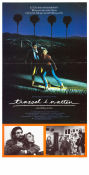 Trassel i natten 1985 poster Jeff Goldblum Michelle Pfeiffer Stacey Pickren John Landis