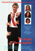 Tre sängar för en ungkarl 1989 poster Mark Harmon Madeleine Stowe Lesley Ann Warren Will Mackenzie