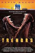 Tremors 1990 poster Kevin Bacon Fred Ward Finn Carter Ron Underwood