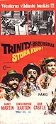 Trinity-brödernas stora kupp 1973 poster Danny Martin Stan Parker Spanien