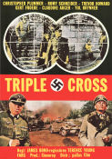 Triple Cross 1966 poster Christopher Plummer Romy Schneider Yul Brynner Terence Young Hitta mer: Nazi Krig