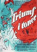 Triumf i toner 1953 poster Maurice Erms