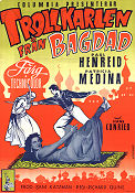 Trollkarlen från Bagdad 1953 poster Paul Henreid Richard Quine