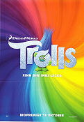 Trolls 2016 poster Anna Kendrick Justin Timberlake Mike Mitchell Animerat