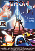 Tron 1982 poster Jeff Bridges Bruce Boxleitner David Warner Steven Lisberger