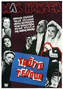 Trötte Teodor 1945 poster Max Hansen Annalisa Ericson