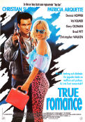 True Romance 1993 poster Christian Slater Patricia Arquette Dennis Hopper Tony Scott Kultfilmer