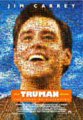 The Truman Show 1998 poster Jim Carrey Ed Harris Laura Linney Peter Weir