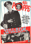 Tull-Bom 1951 poster Nils Poppe Inga Landgré Gunnar Björnstrand Lars-Eric Kjellgren