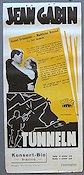 Tunneln 1938 poster Jean Gabin