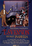 Ture Sventon och fallet Isabella 1991 poster Helge Skoog Torbjörn Ehrnvall Cirkus