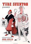 Ture Sventon privatdetektiv 1972 poster Jarl Kulle Eva Henning Rolv Wesenlund Pelle Berglund