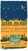 Tusen och en natt 1942 poster Maria Montez Jon Hall Äventyr matinée