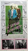 Två solkiga blondiner 1984 poster Maria Johnsson Åsa Bjerkerot Birgitta Svensson