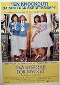 Två systrar för mycket 1988 poster Bette Midler Lily Tomlin