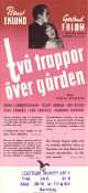 Två trappor över gården 1950 poster Gertrud Fridh Bengt Eklund Sven-Eric Gamble Irma Christenson Gösta Werner