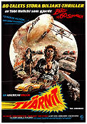 Tvärnit 1982 poster Christopher Stone Susan Shaw HB Halicki Flyg Bilar och racing