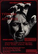 Tvingad att leva 1980 poster Marina Lindahl Mats Helge Olsson